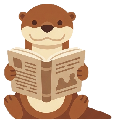 Thistle reading a book